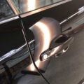 Delle in Fahrzeugtür- Dellen-Reparatur (Beulendoktor) in Reute- Lackiererei Werner Kobsch